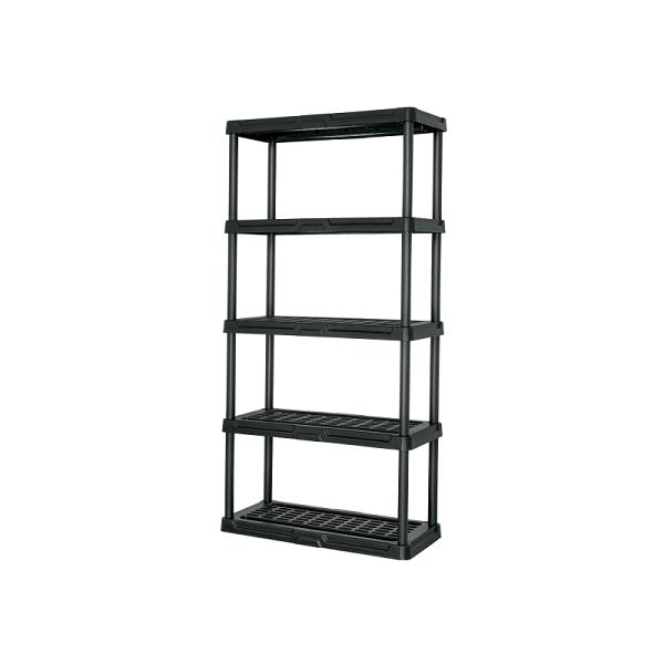 Estante Organizador de Plástico Pretul con 5 Repisas (185 x 44 x 92 cm)