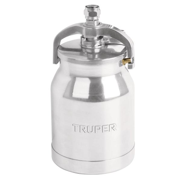 Vaso de Repuesto de Aluminio Truper de 1 Litro para Pistola PIPI-330