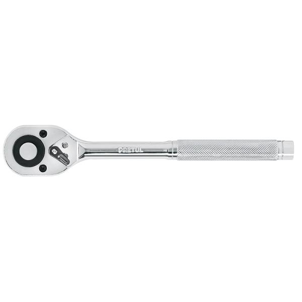 Matraca Cuadro 1/2" Cabeza de Pera con Liberación Rápida, Pretul