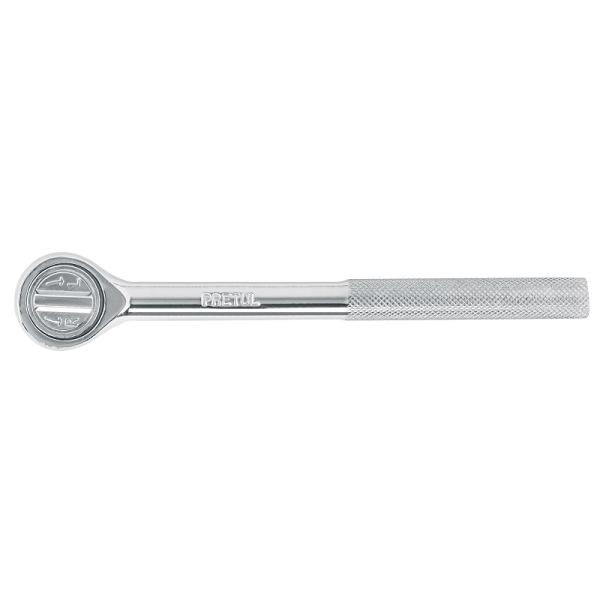 Matraca de Cabeza Redonda Pretul con Cuadro de 3/8''