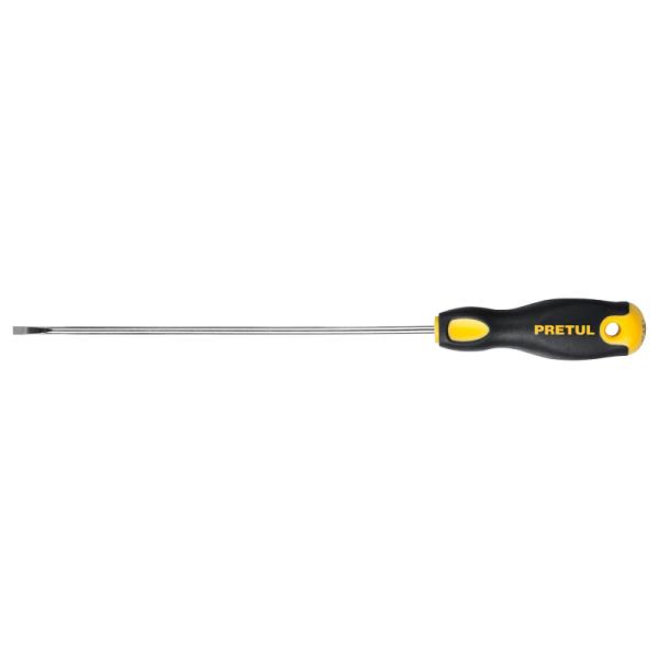Desarmador Cabinet Pretul de 1/8 x 6 Pulgadas con Mango Comfort Grip