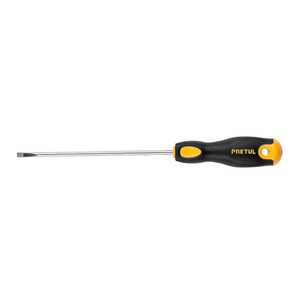 Desarmador Cabinet Pretul de 3/16 x 6 Pulgadas con Mango Comfort Grip