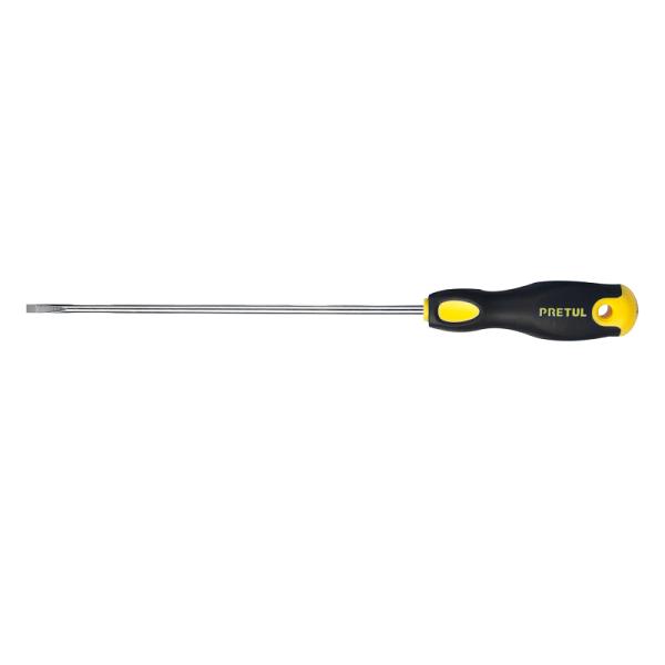 Desarmador Cabinet Pretul de 3/16" x 8" con Mango Comfort Grip