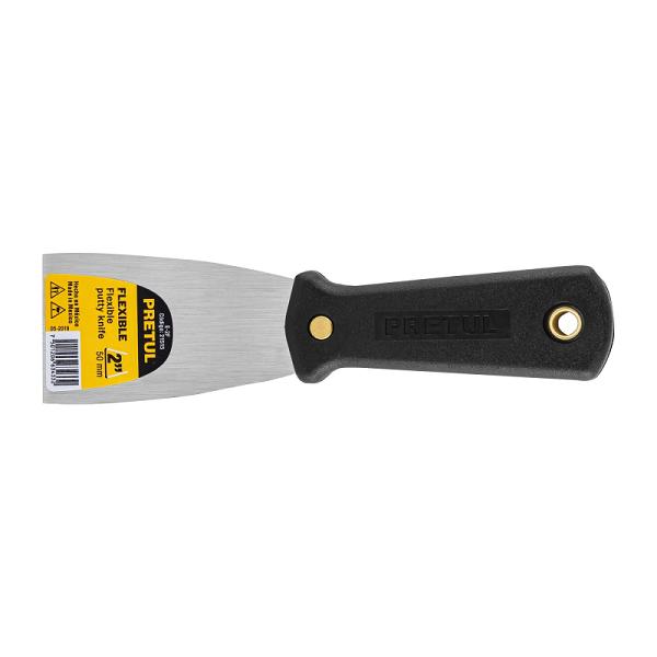 Espátula Flexible Pretul de 2 Pulgadas con Mango de Plástico