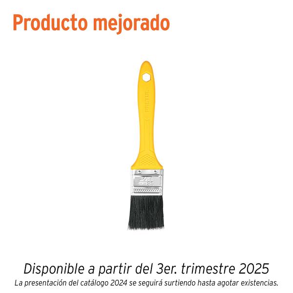 Brocha de Uso General de 1-1/2 Pulgadas Pretul con Mango de Plástico
