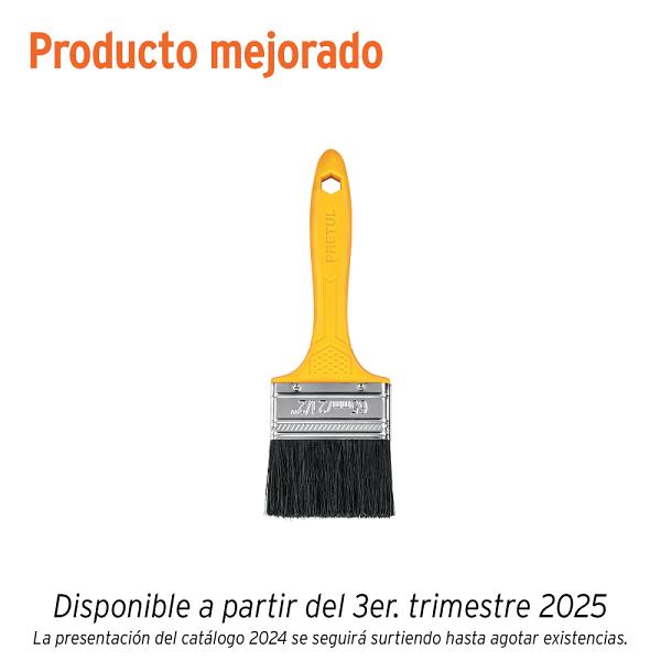 Brocha de Uso General Pretul de 2-1/2 Pulgadas con Mango de Plástico
