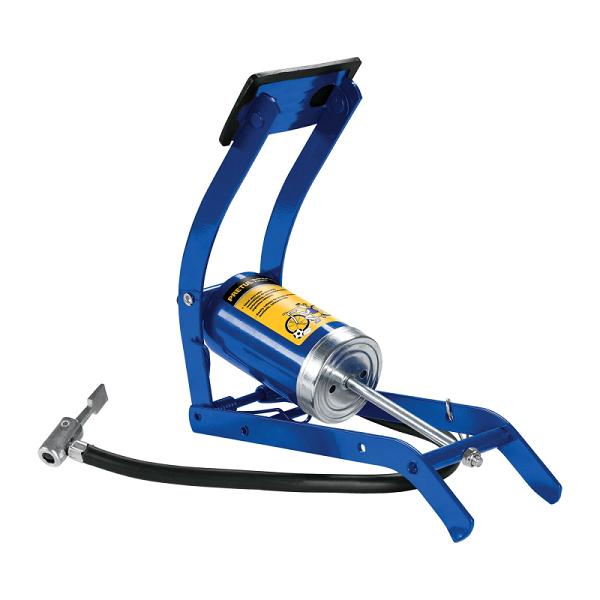 Bomba de Pedal para Inflar Pretul de 58 PSI con Válvula Dual