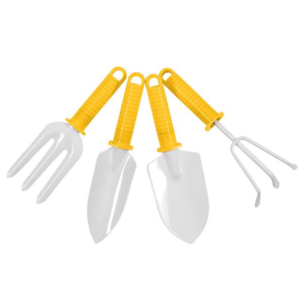 Juego de Herramientas para Jardín Pretul (4 Piezas, 5 Pulgadas)