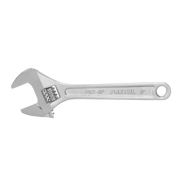 Llave Ajustable Perico de 6 Pulgadas Cromada Pretul