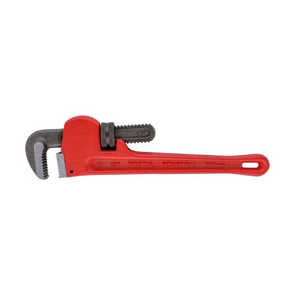 Llave Stilson de 12 Pulgadas con Cuerpo de Hierro Maleable, Pretul