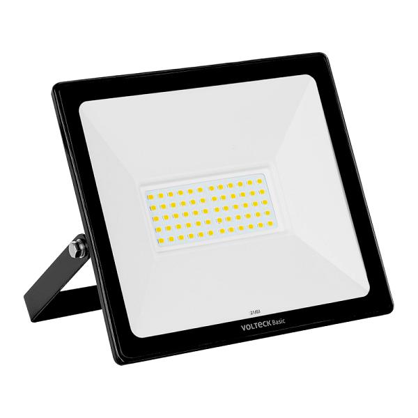 Reflector LED para Exteriores Volteck Basic 50W, Luz de Día 6500K