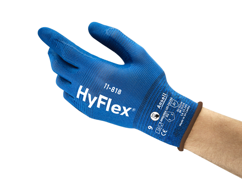 GUANTE MULTIUSOS HyFlex AZUL No. 6