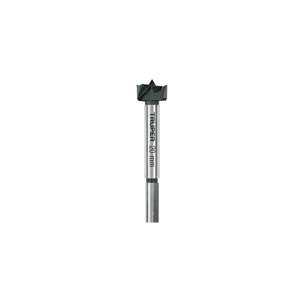 Broca forstner 20 mm para madera, TRUPER