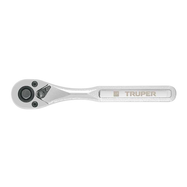 Matraca liberación rápida 72 dientes, cuadro 1/4', TRUPER