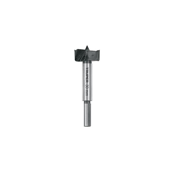 Broca forstner 30 mm para madera, TRUPER