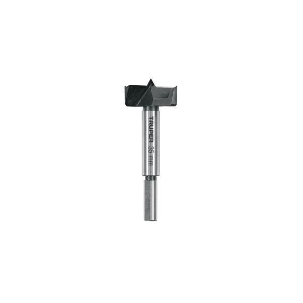 Broca forstner 35 mm para madera, TRUPER