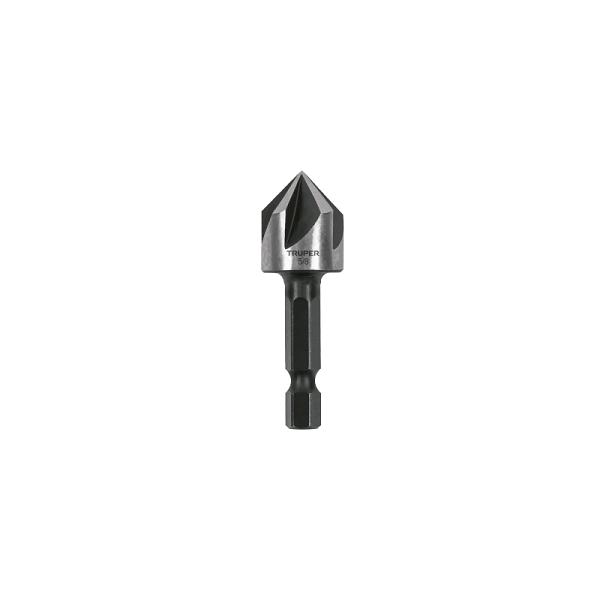 Avellanador HSS cambio rápido 5/8', TRUPER