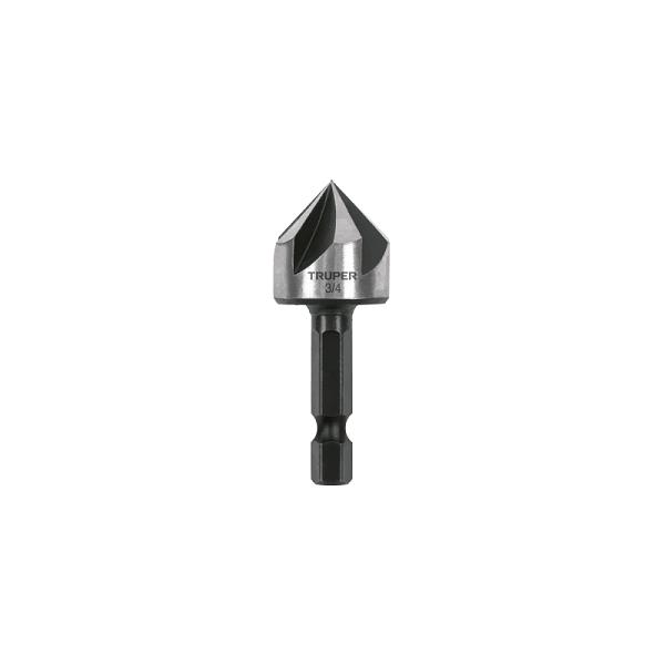 Avellanador HSS cambio rápido 3/4', TRUPER