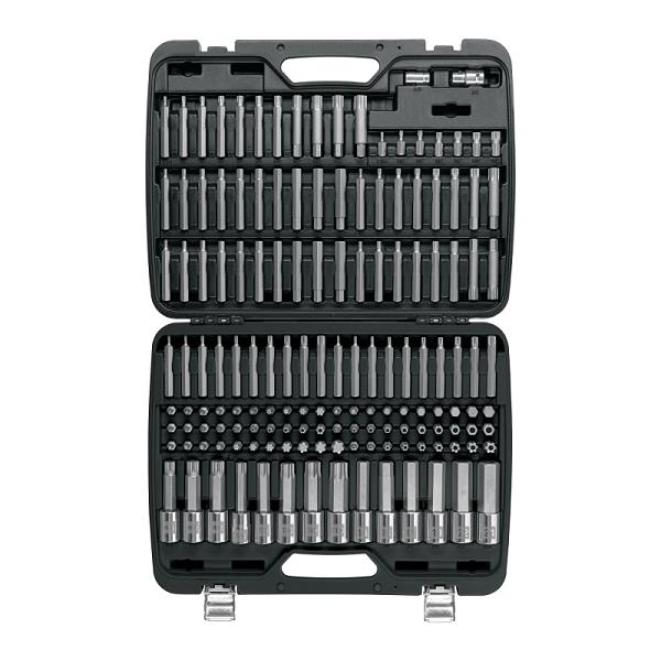 Juego de puntas y dados con punta para mecánica, 150 piezas