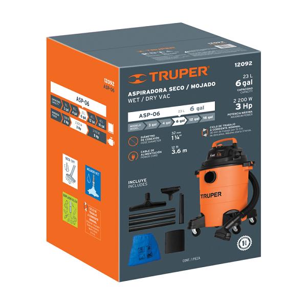 Caja de empaque de repuesto para ASP-06, TRUPER