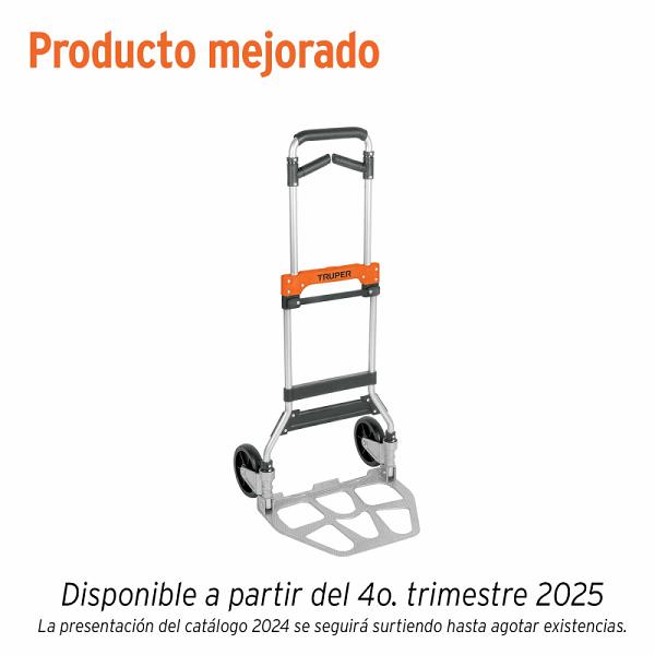 Diablo de carga, plegable de aluminio, 170 kg, TRUPER