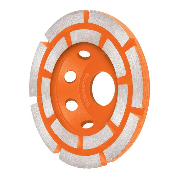 Copa de diamante doble hilera 4' x 7/8', TRUPER