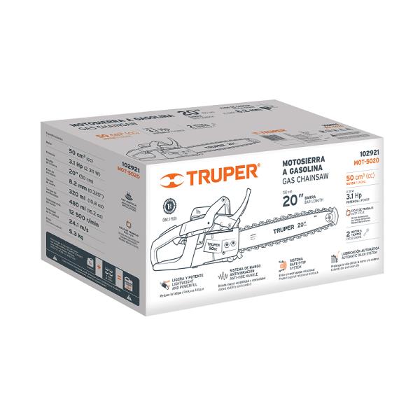Caja de empaque de repuesto para MOT-5020, TRUPER