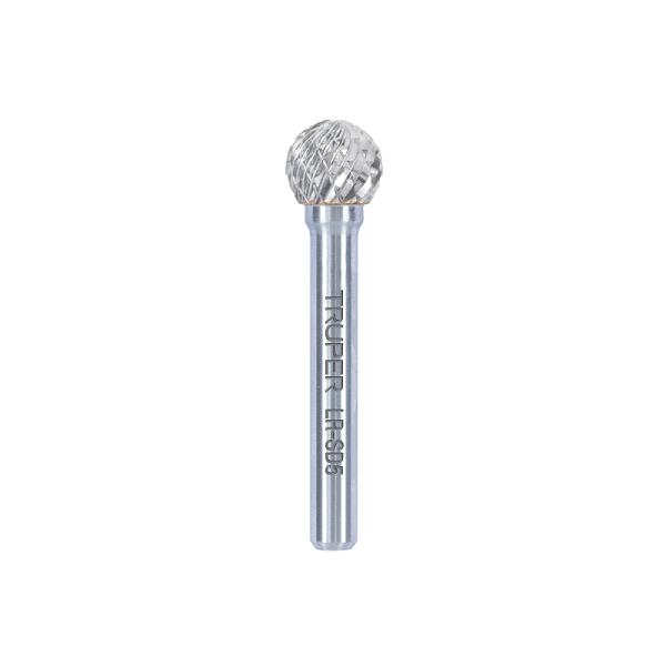 Lima rotativa punta esférica, 13 mm, TRUPER