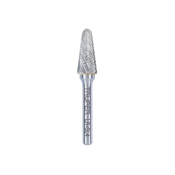 Lima rotativa punta cónica redonda, 13 mm, TRUPER