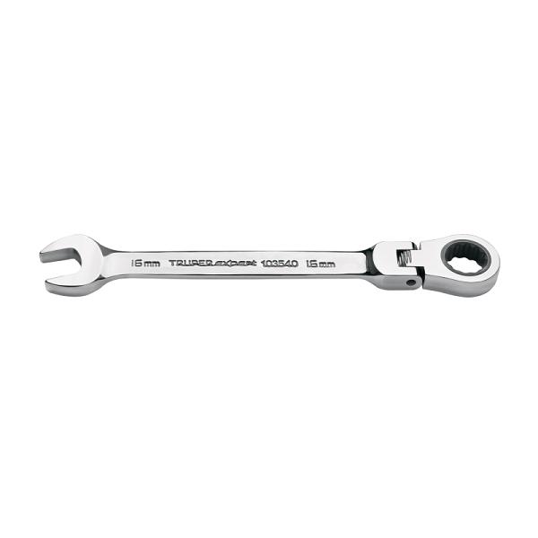 Llave combinada con matraca 16 mm flexible, EXPERT