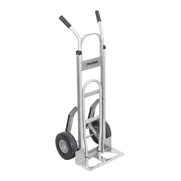 Diablo de carga de aluminio con base abatible 250 kg, TRUPER