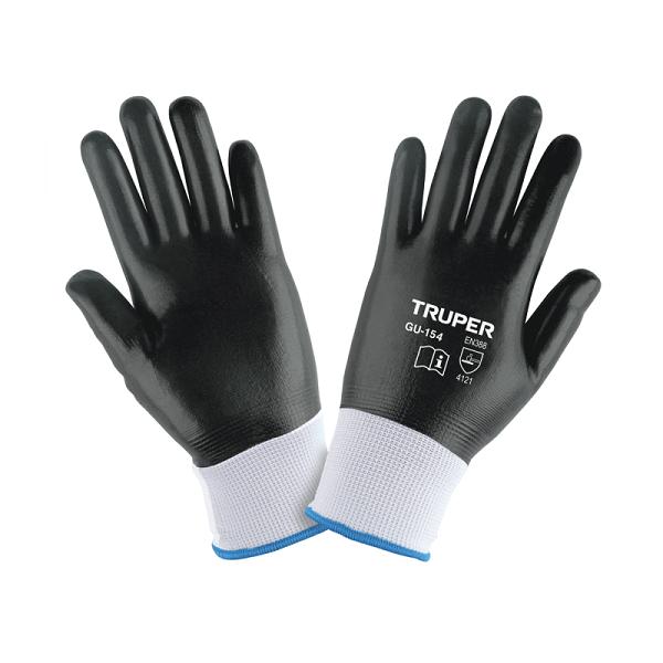 Guantes de poliéster con recubrimiento de nitrilo, XG TRUPER