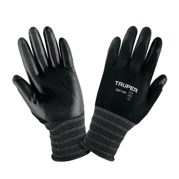 Guantes de nylon recubiertos de nitrilo, XG, TRUPER